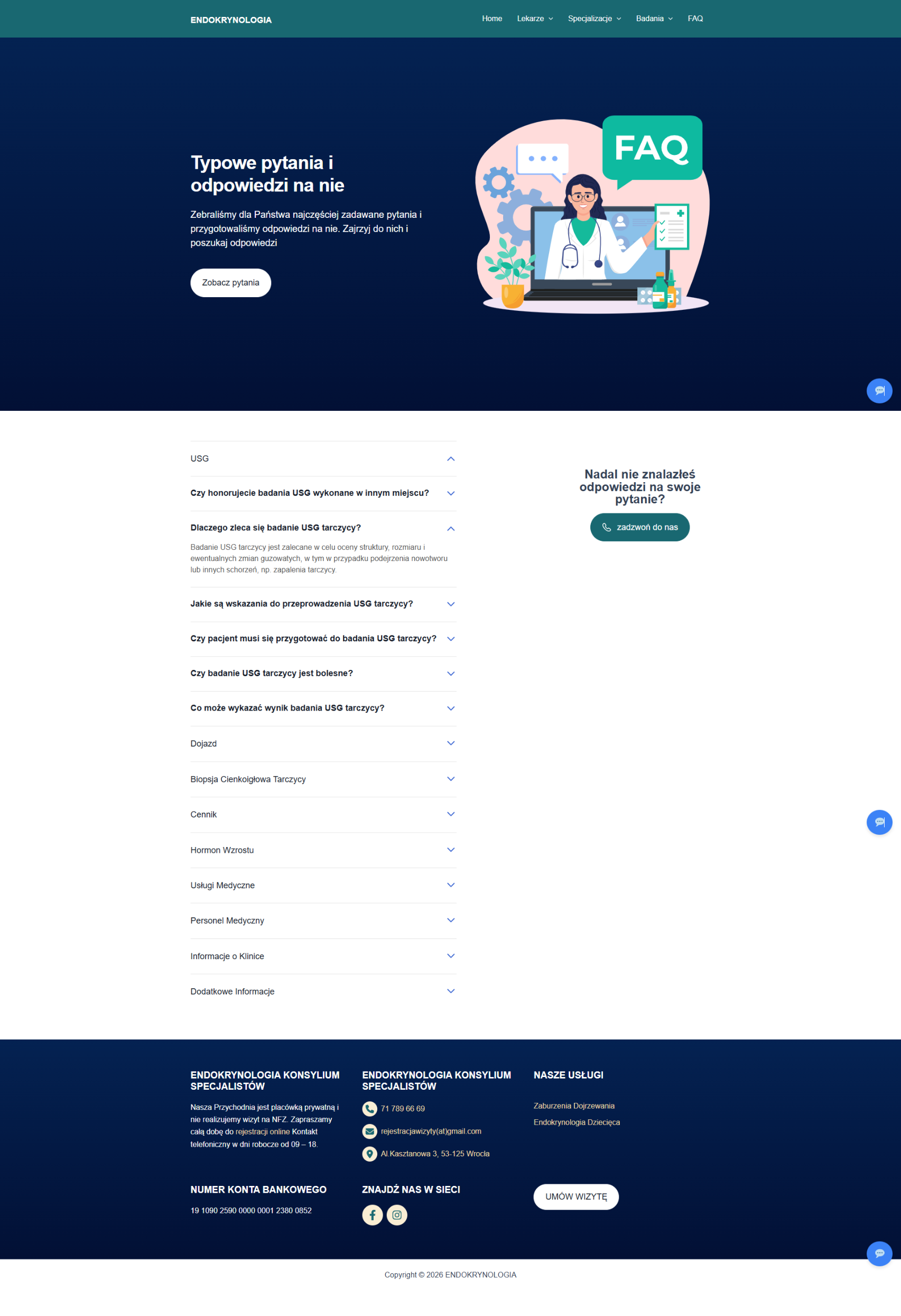 FAQ — pytania pacjentów
